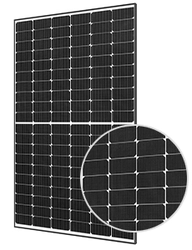 Single-crystal Silicon Solar Module, 21.2% Efficiency